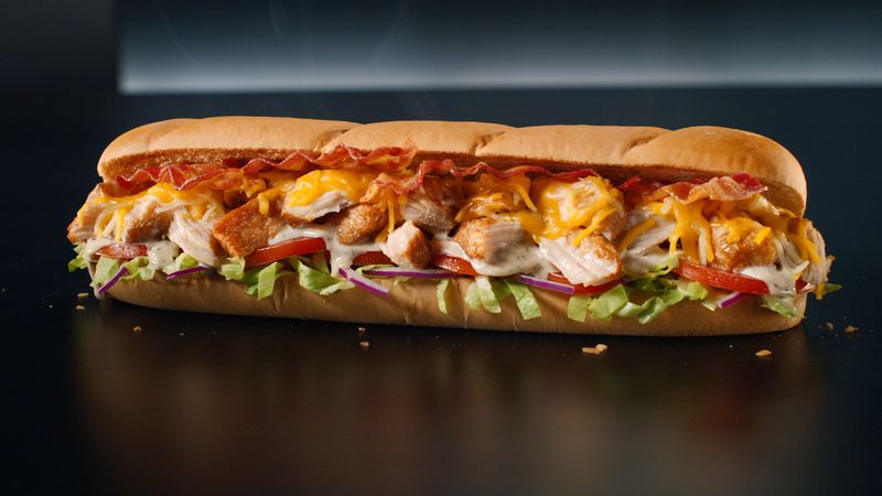 Subway Chicken & Bacon Ranch Melt (Footlong)