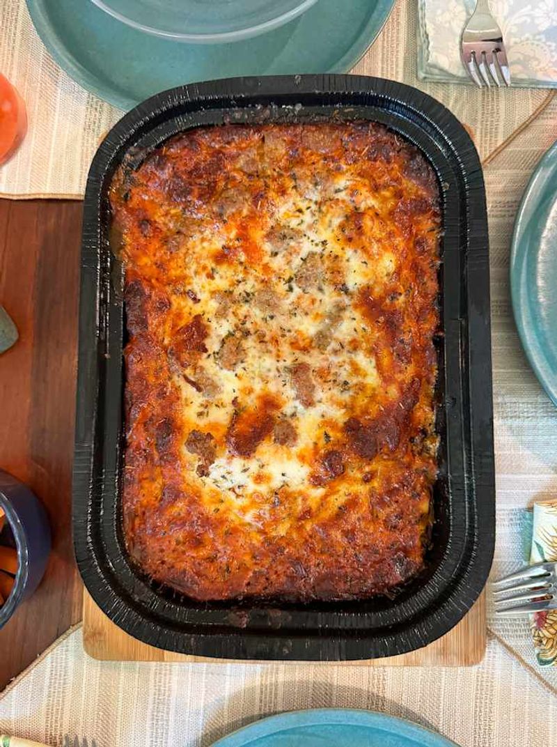 Italian-Style Frozen Lasagna