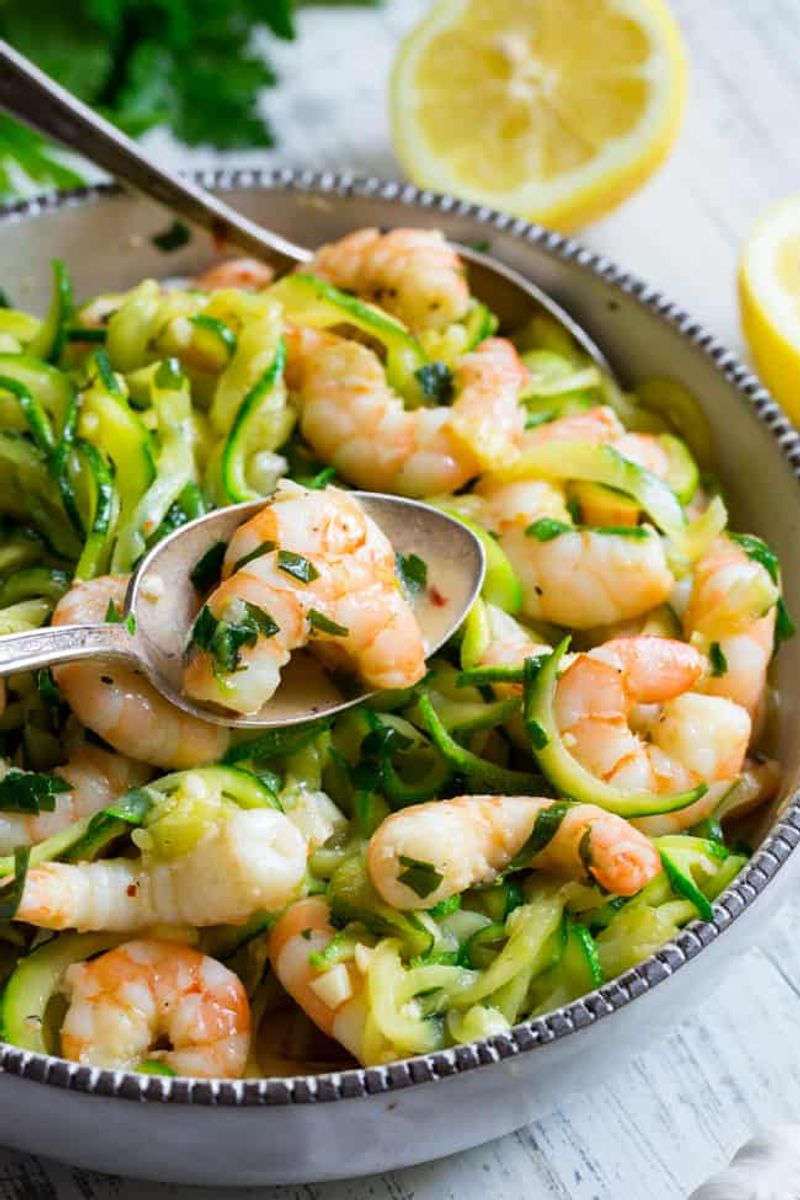 Keto Shrimp Scampi