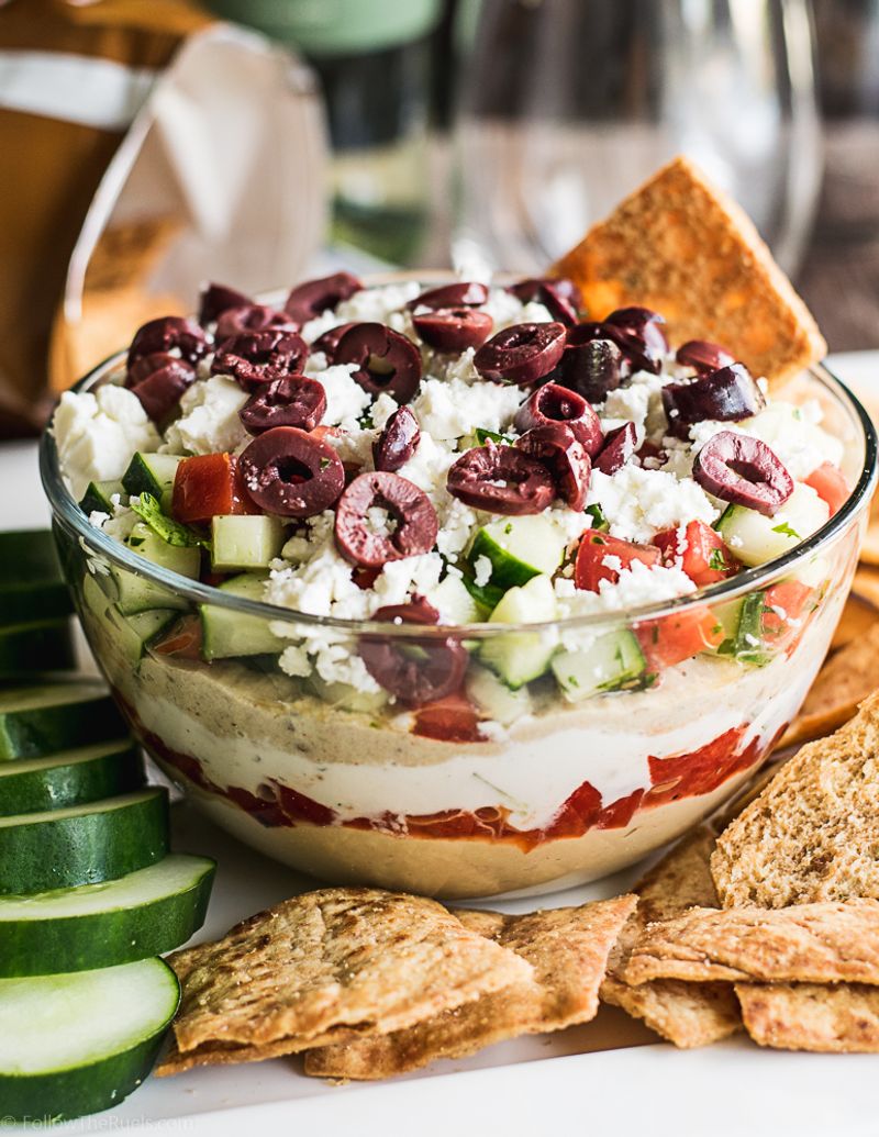 Layered Mediterranean Dip