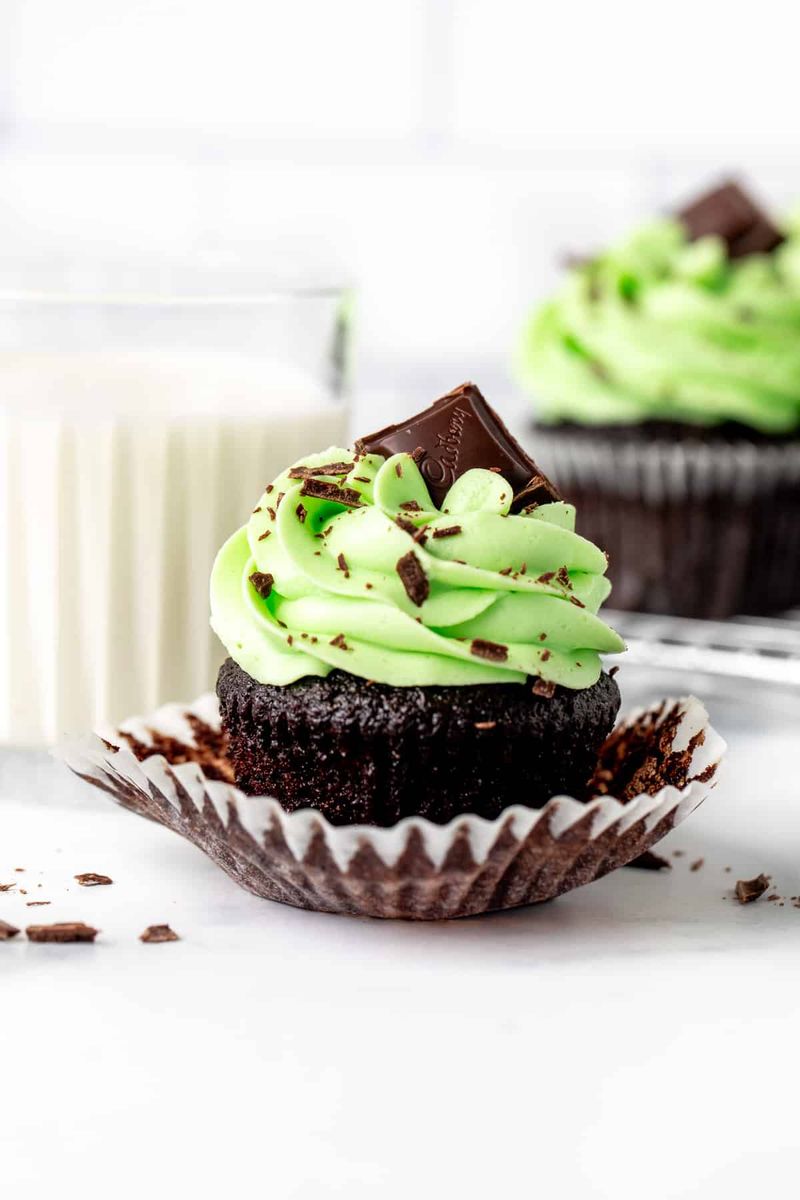 Mint Chocolate Cupcakes