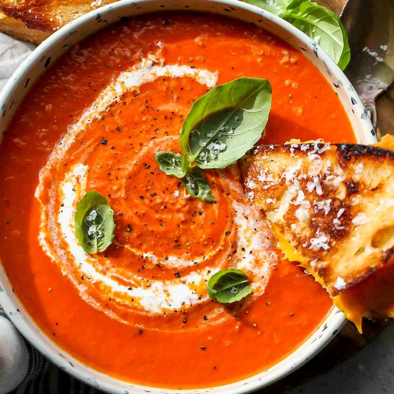 Velvety Tuna Tomato Soup