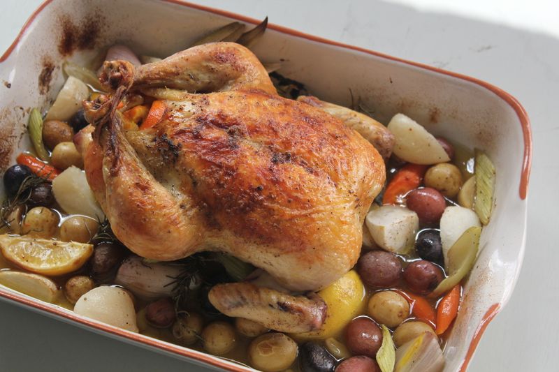 Roast Chicken with Vegetables