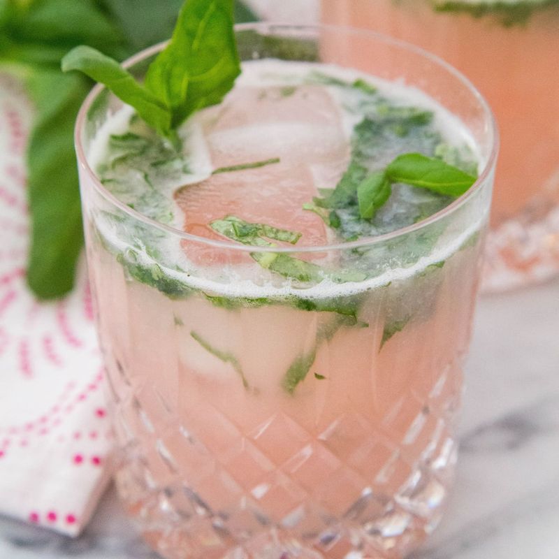 Rhubarb Shrub Cocktail