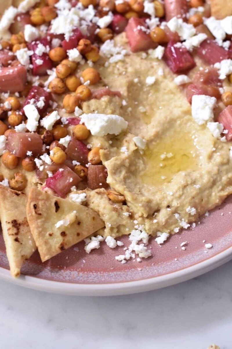 Rhubarb Hummus