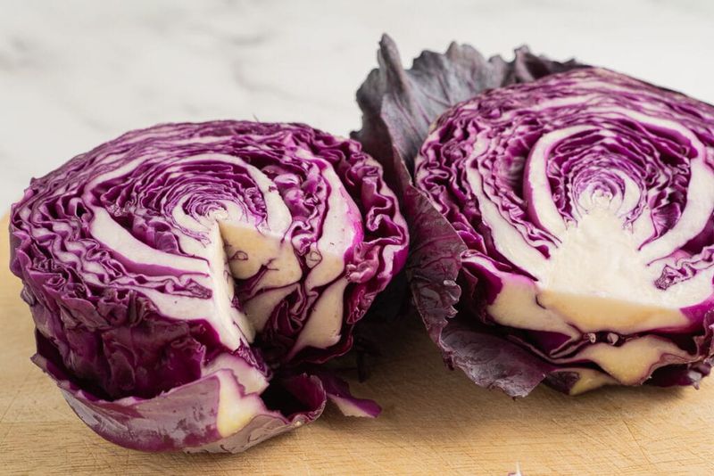 Vibrant Red Cabbage