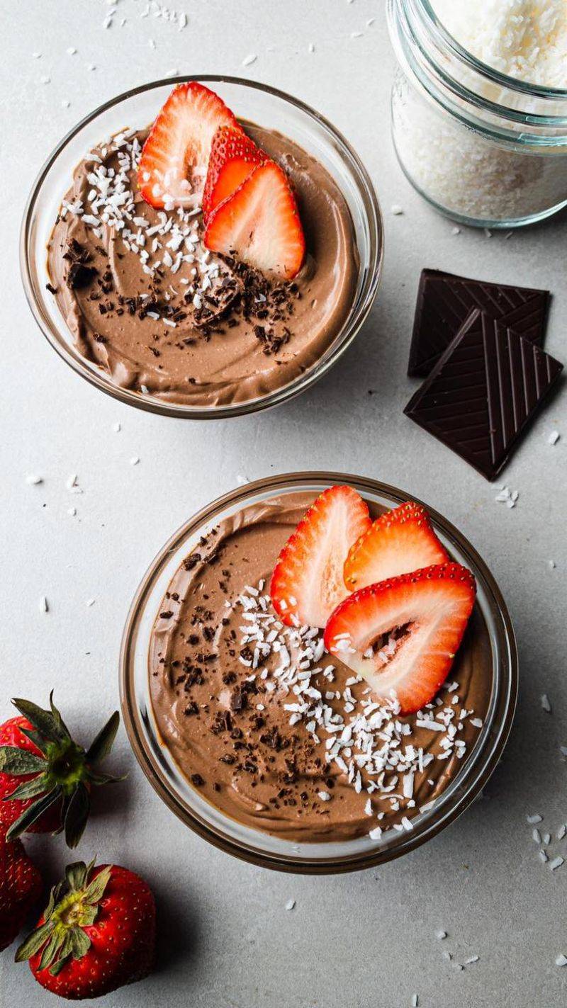 Silken Tofu Chocolate Pudding