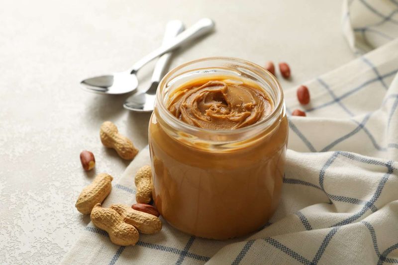 Natural Peanut Butter Stays Smooth