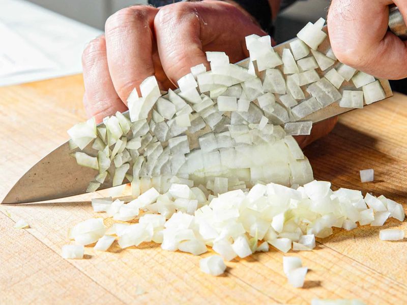 Add Baking Soda to Onions to Prevent Crying