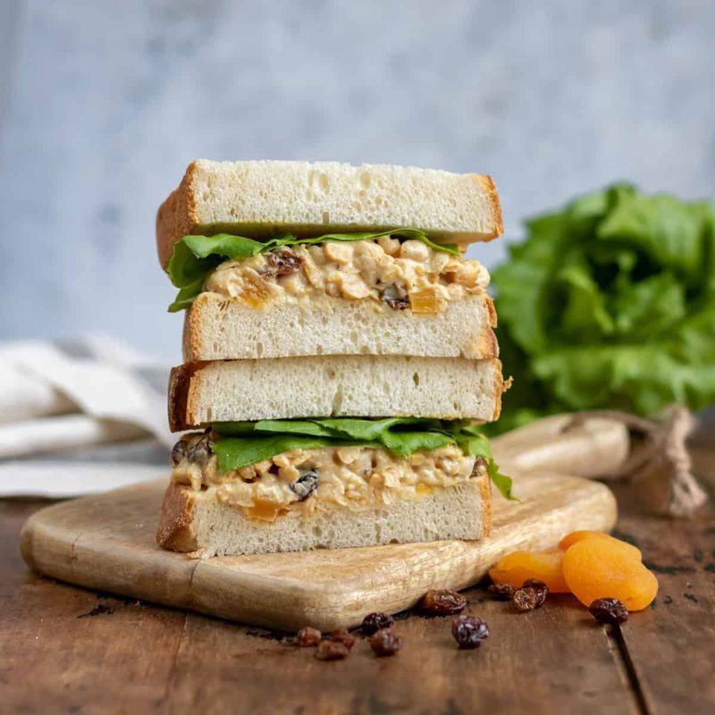 Coronation Chickpea Sandwich Filler
