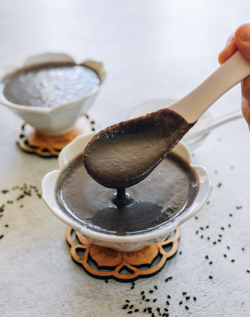Black Sesame Soup: China's Midnight Dessert Bowl