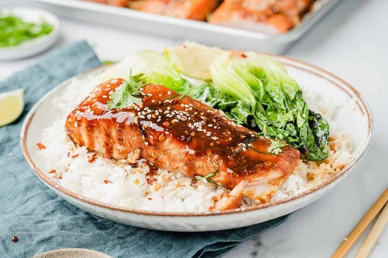 Miso Glazed Salmon