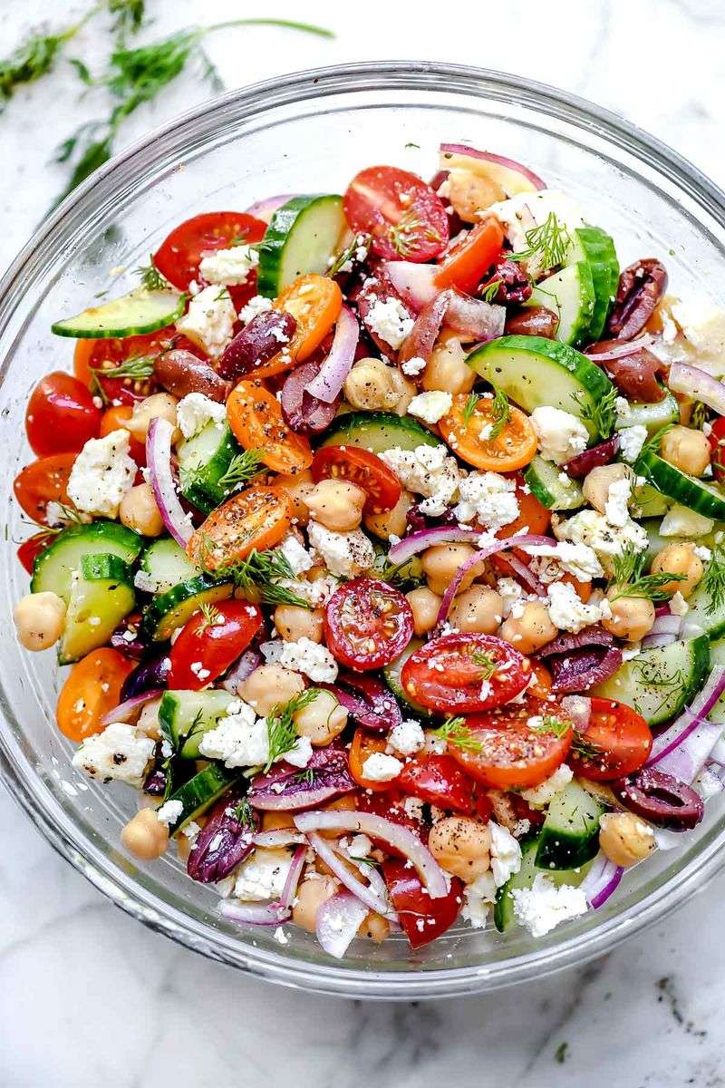 Turkey and Chickpea Mediterranean Mix