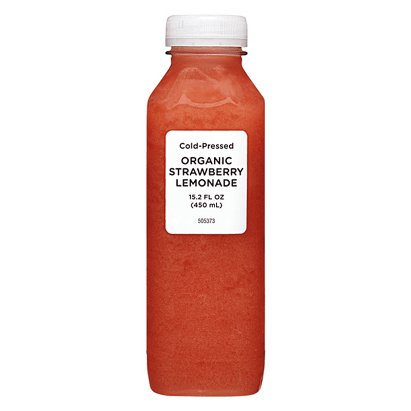 ALDI's Cold-Pressed Organic Strawberry Lemonade