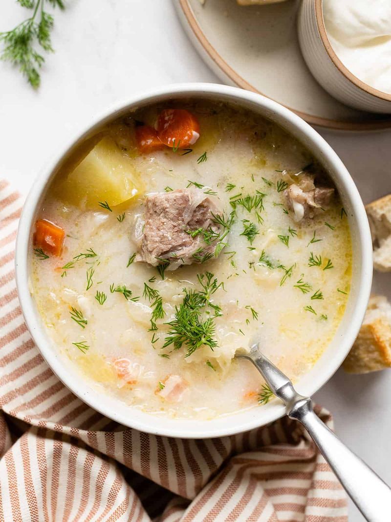 Sauerkraut Soup (Kapustnyak)