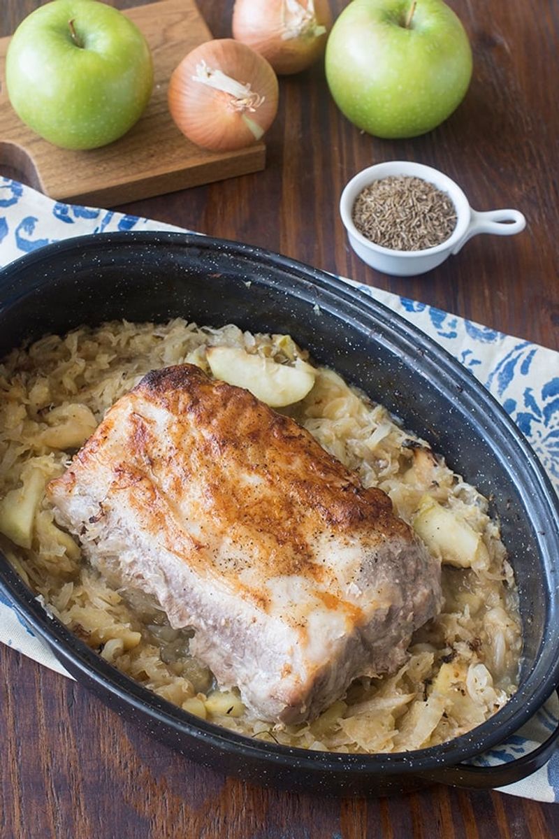 German Pork and Sauerkraut