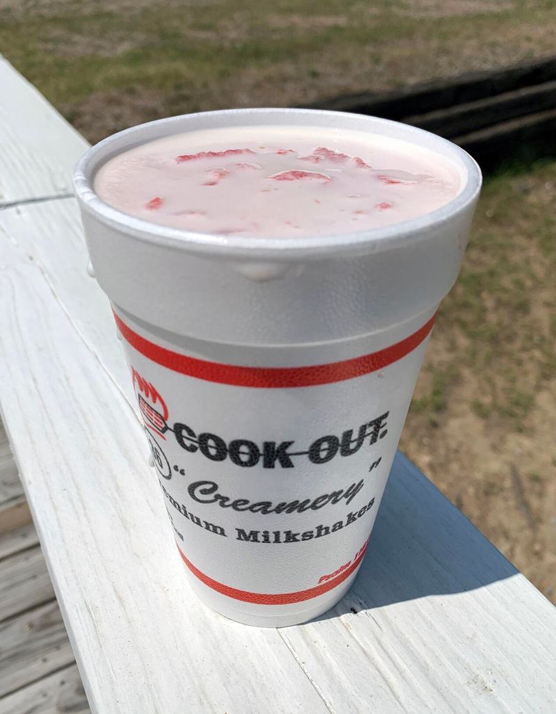 Cook Out Watermelon Milkshake