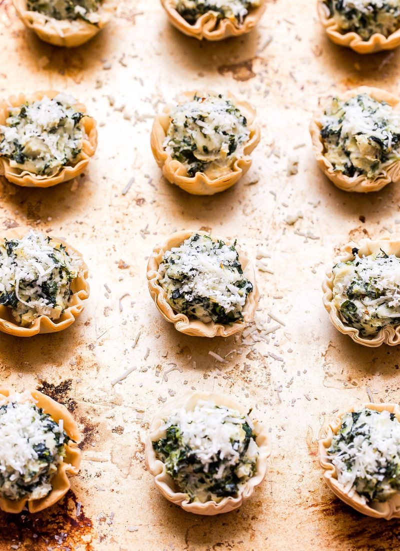 Spinach & Artichoke Cups