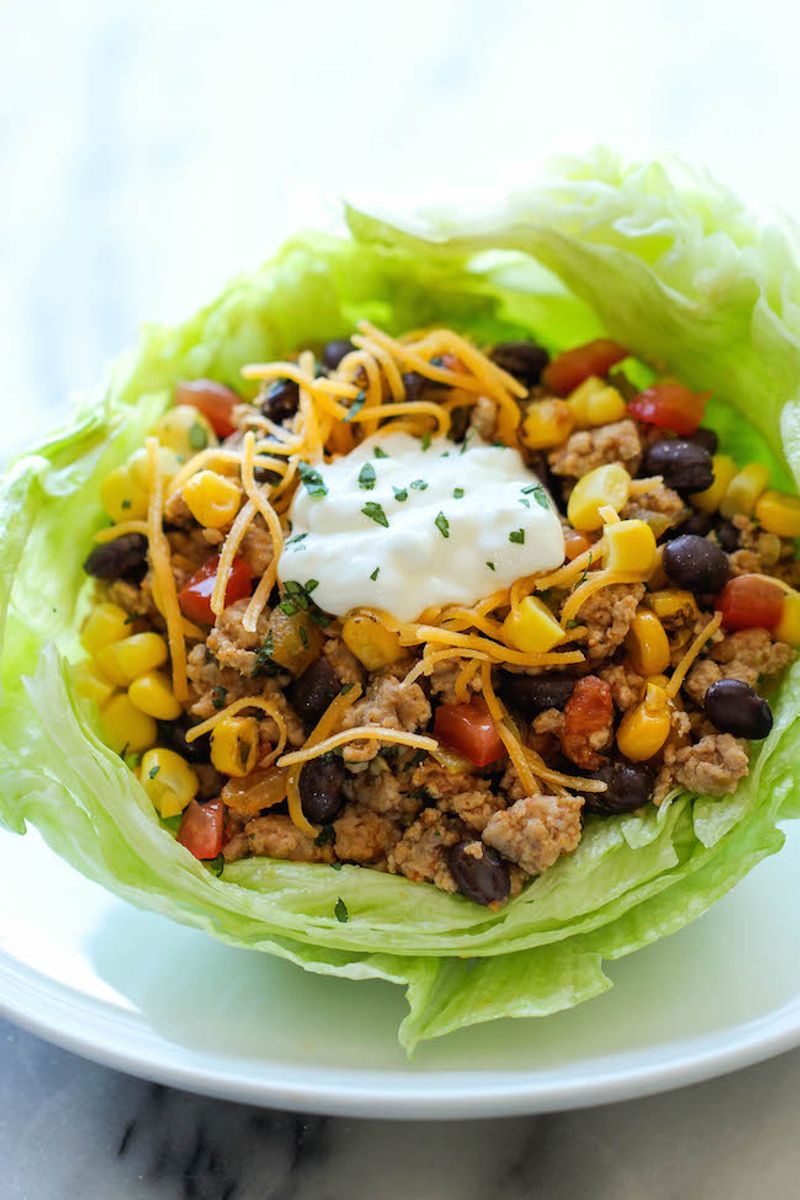 Mexican Lettuce Wraps