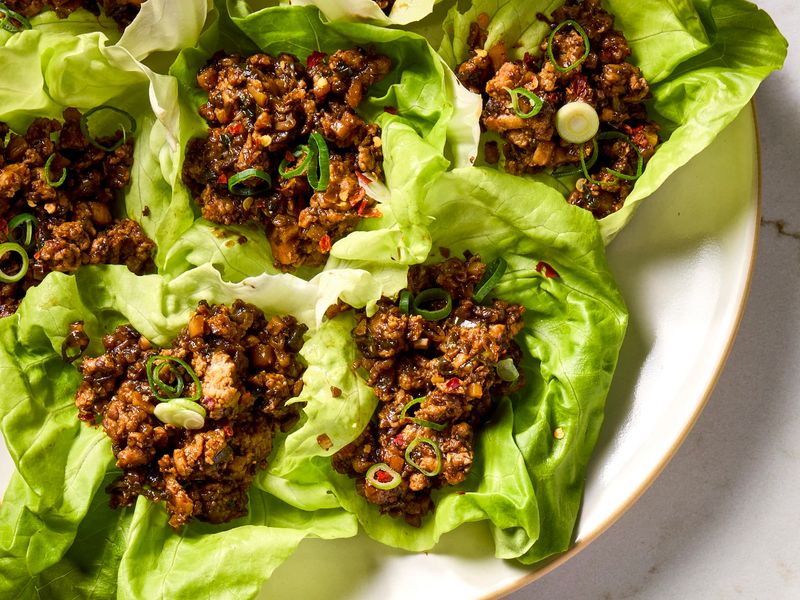 Chinese Chicken Lettuce Wraps