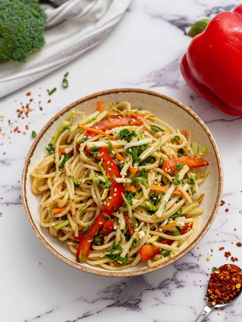 Asian-Inspired Pasta Salad