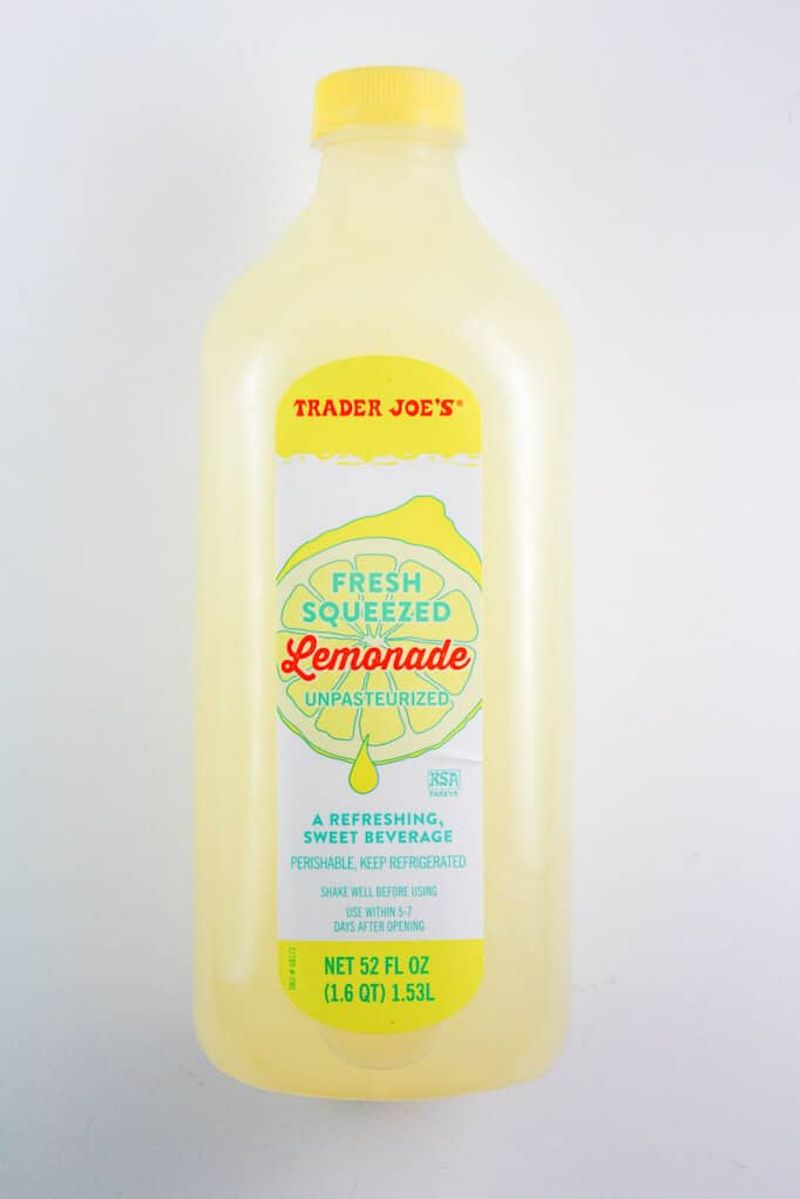Trader Joe's Fresh Squeezed Lemonade