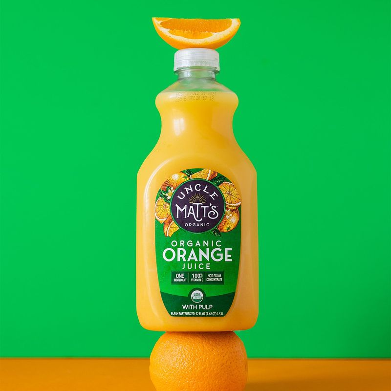 Uncle Matt's Organic Orange Juice: Eco-Friendly Excellence
