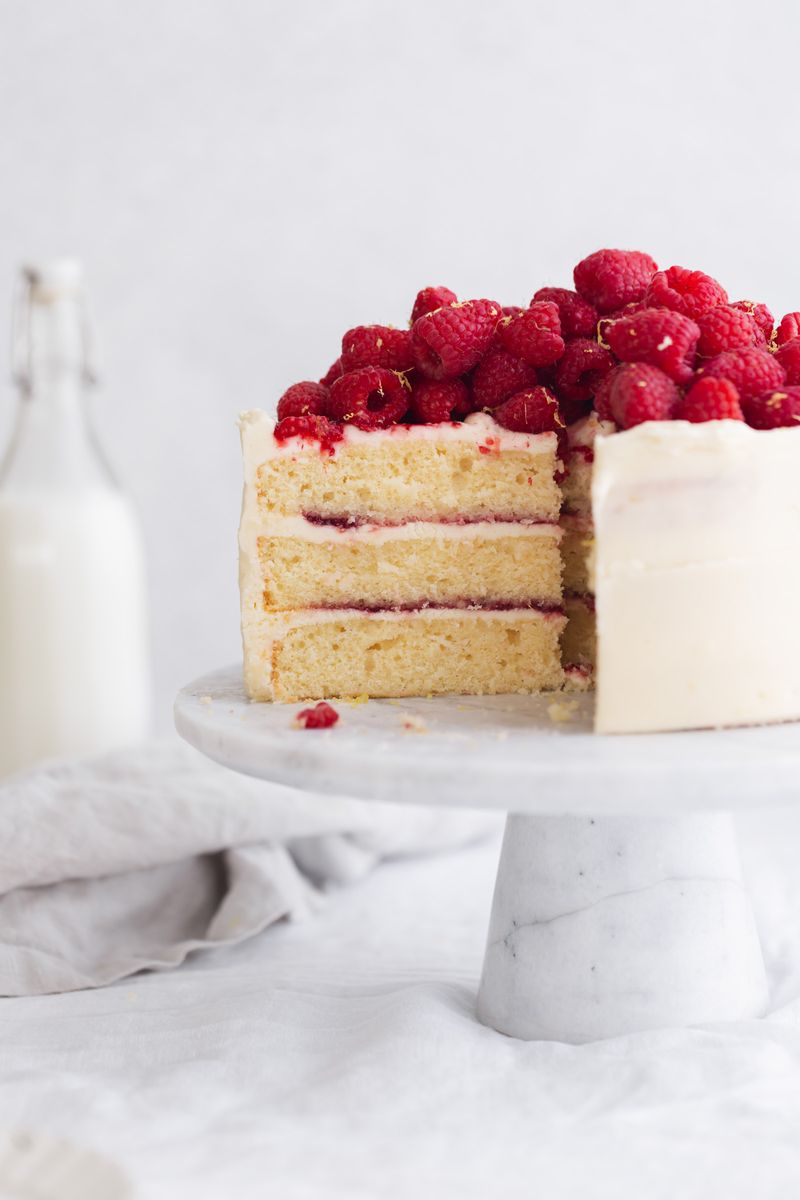 Lemon Raspberry Cake