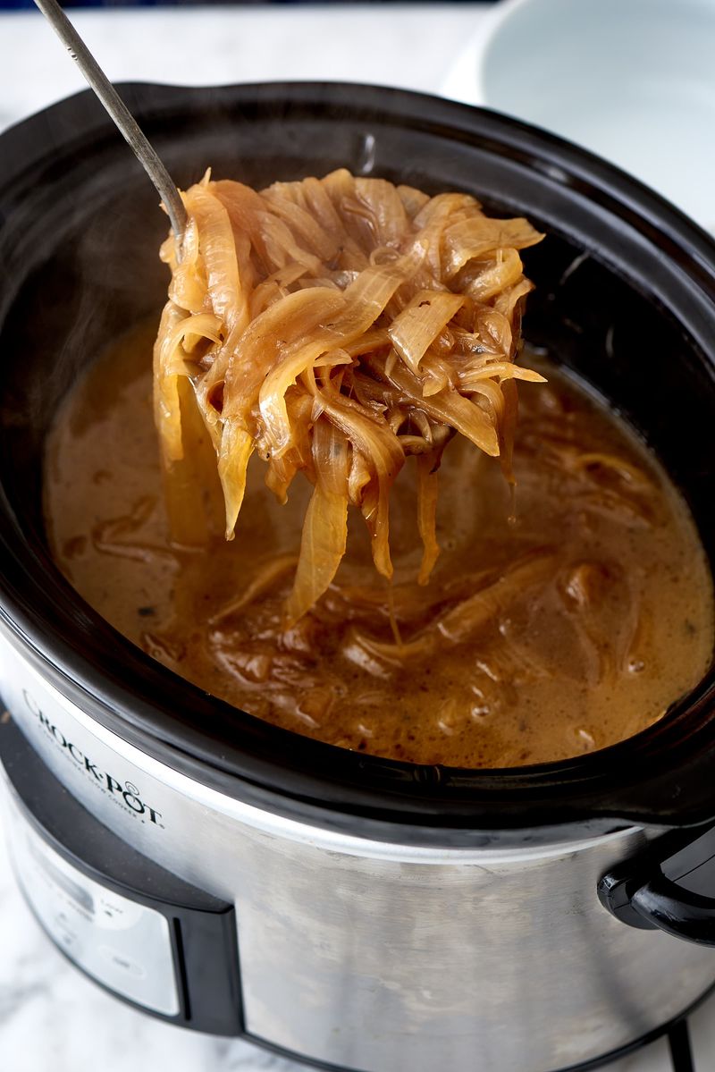 Slow Cooker French Onion Soup
