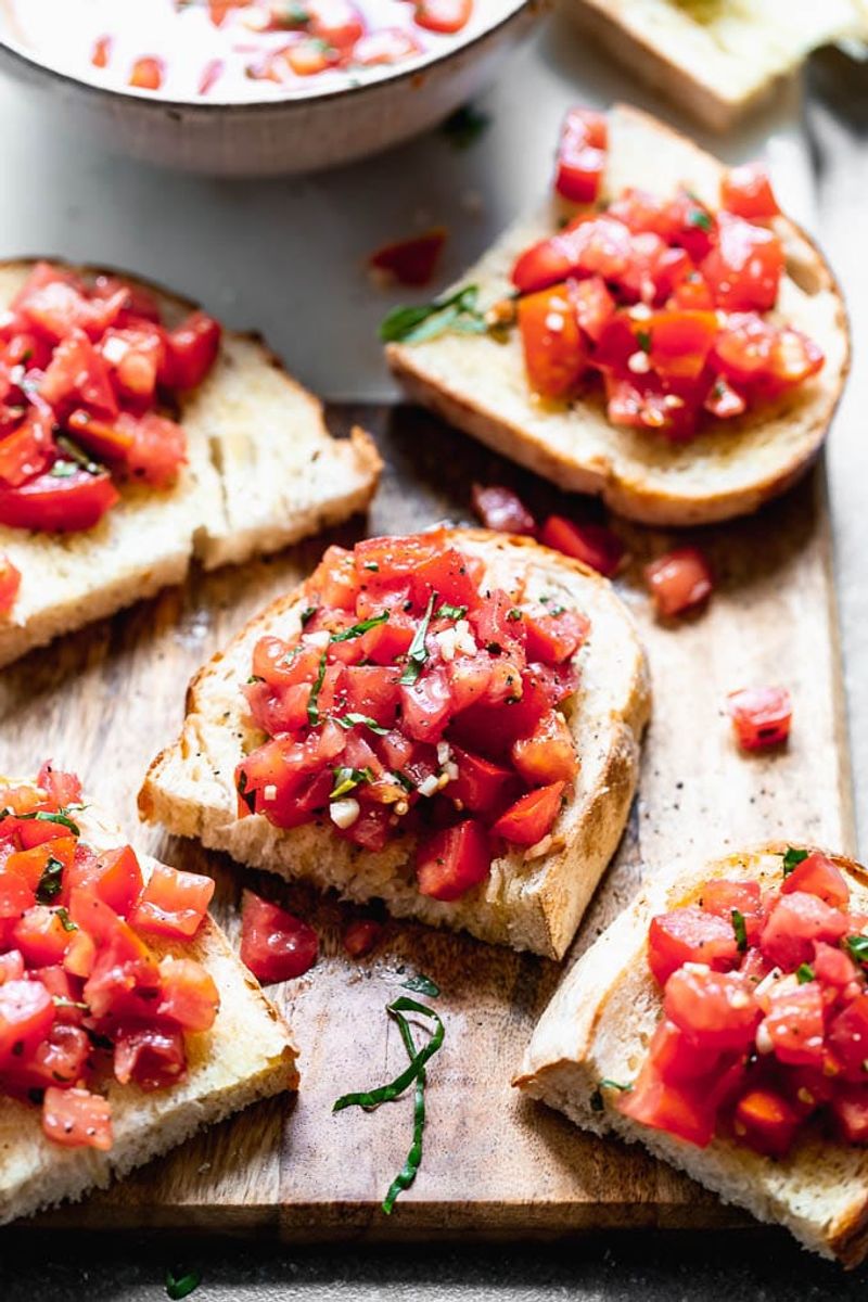 Tomato, Basil & Olive Oil