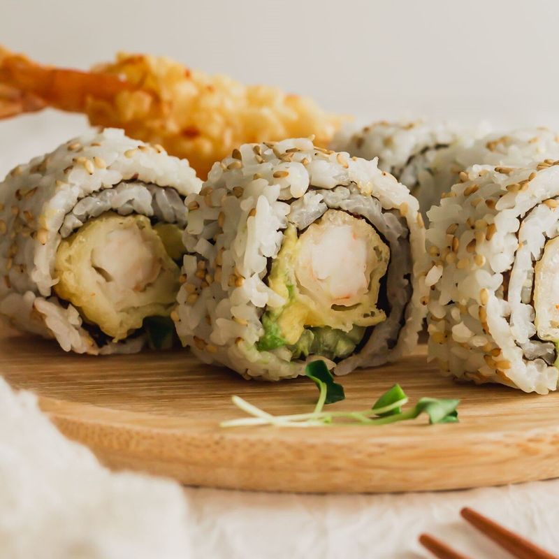 Spicy Shrimp Tempura Rolls