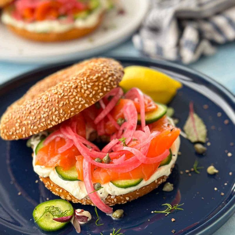 Smoked Salmon Bagel