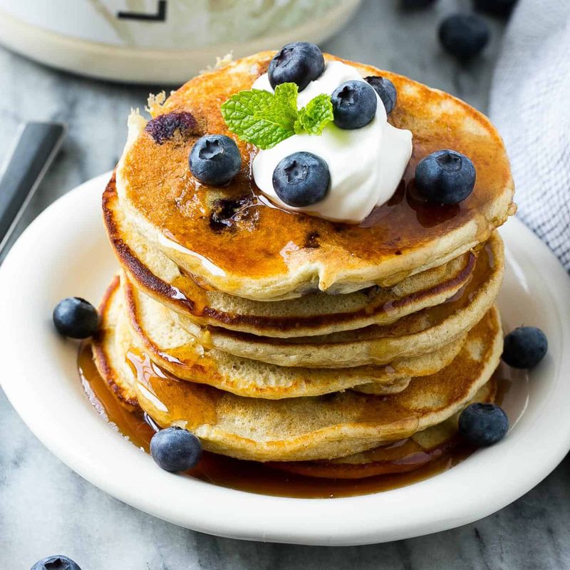Protein Pancakes with Berries