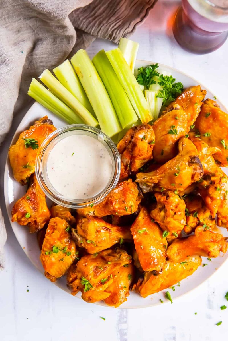 Crockpot Buffalo Chicken Wings