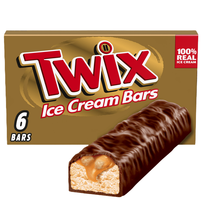 Twix Ice Cream Bars
