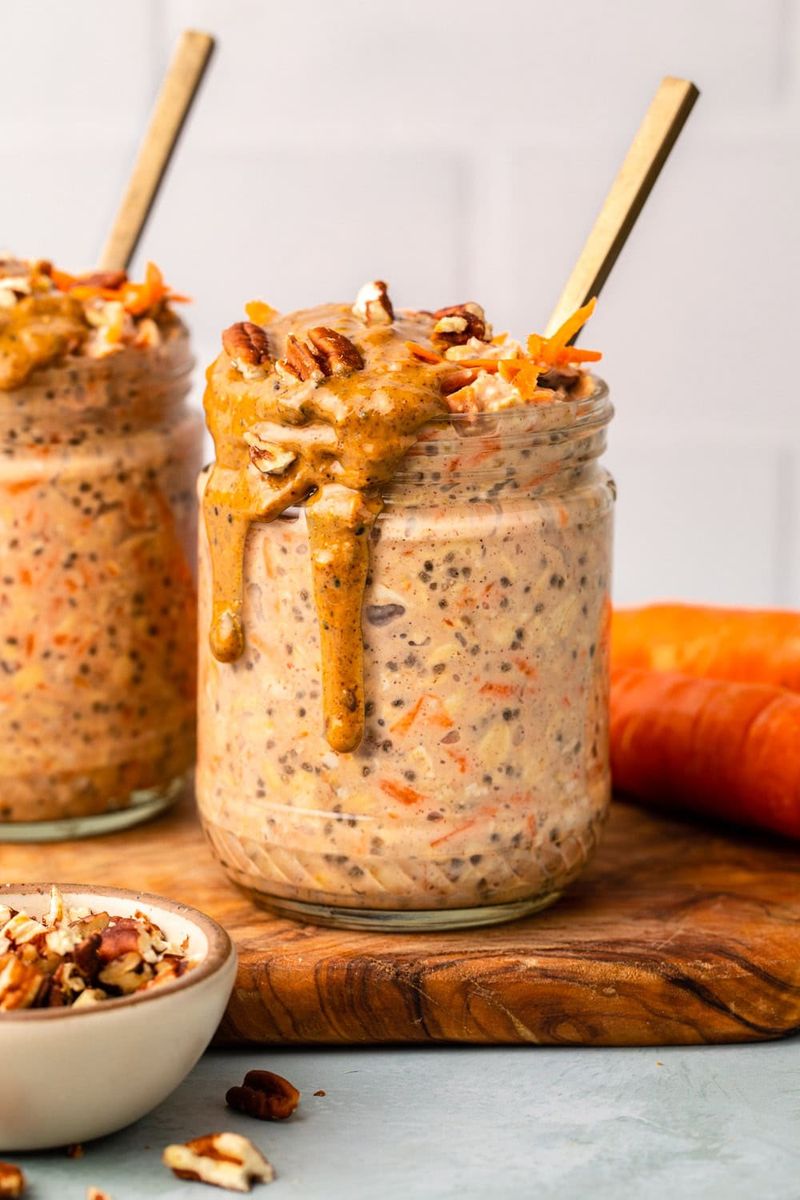 Carrot Cake Overnight Oats