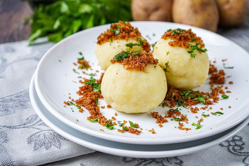 Kartoffelknödel: Pillowy Potato Dumplings
