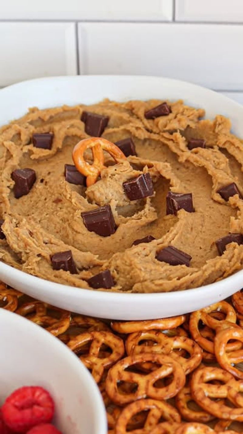 Chocolate Chip Cookie Dough Hummus