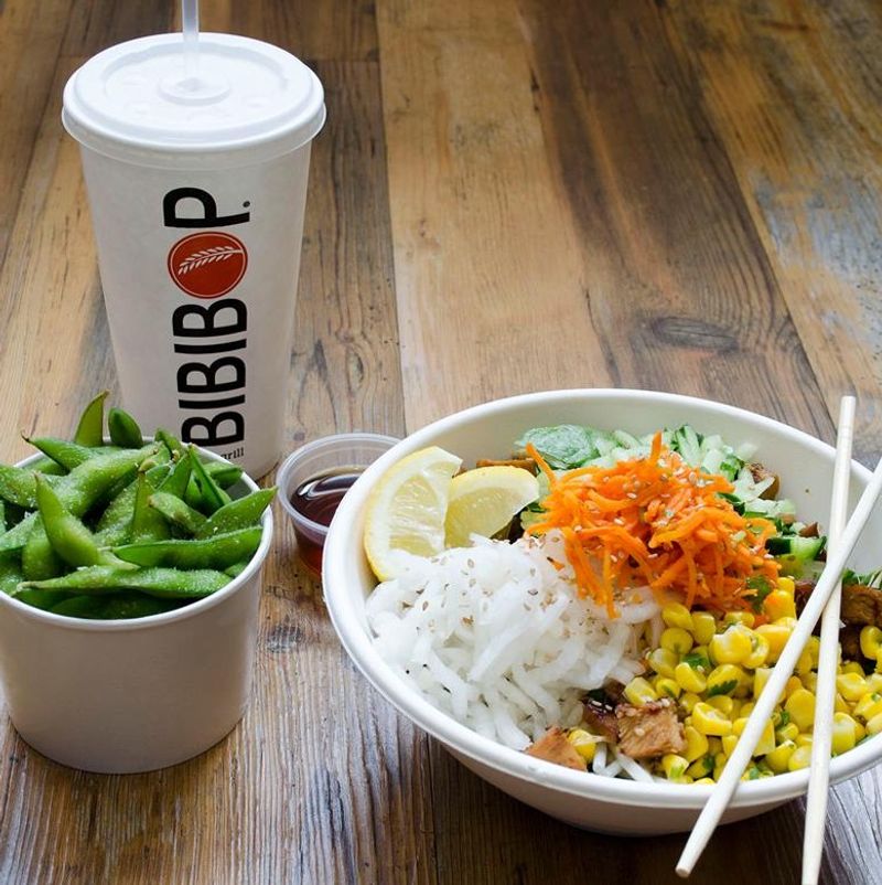 Bibibop Asian Grill Customizable Rice Bowl
