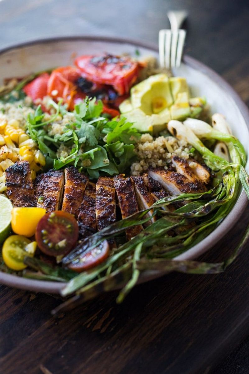 Grilled Chicken Salad Bowl