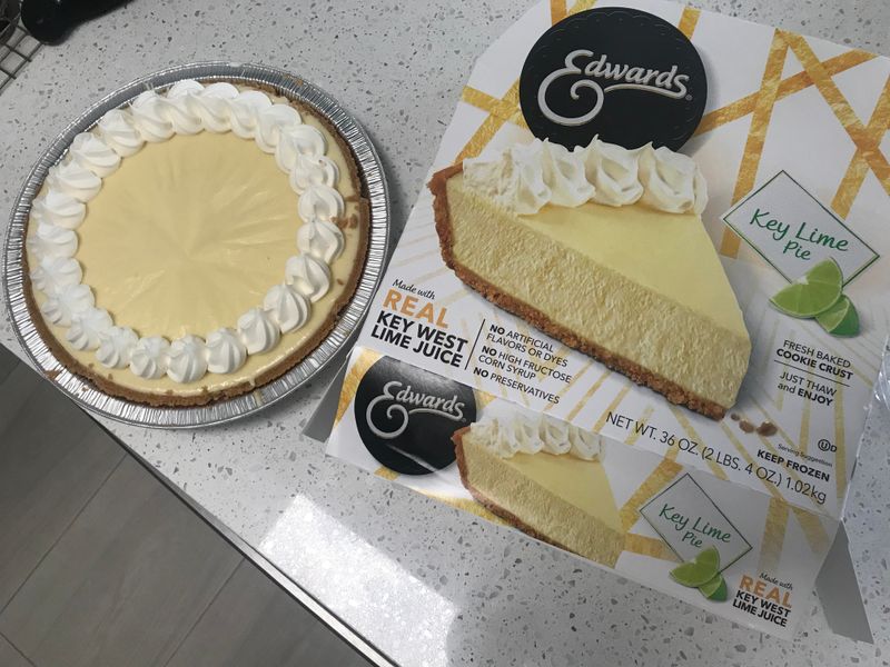 Artificial Key Lime Pie