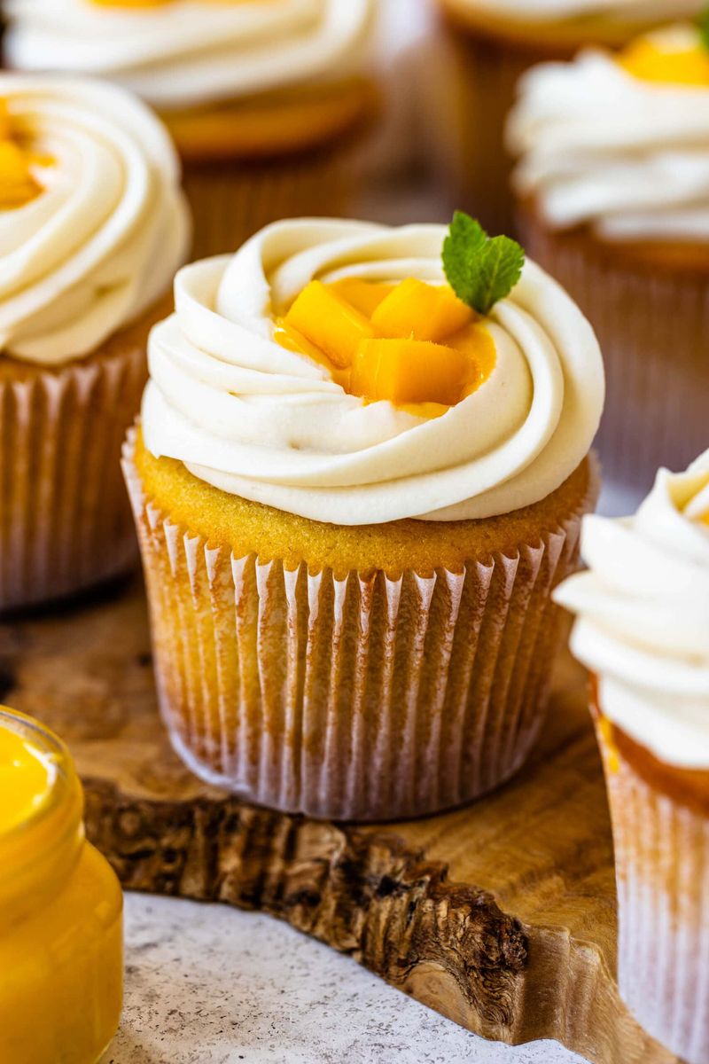 Mango Cupcakes