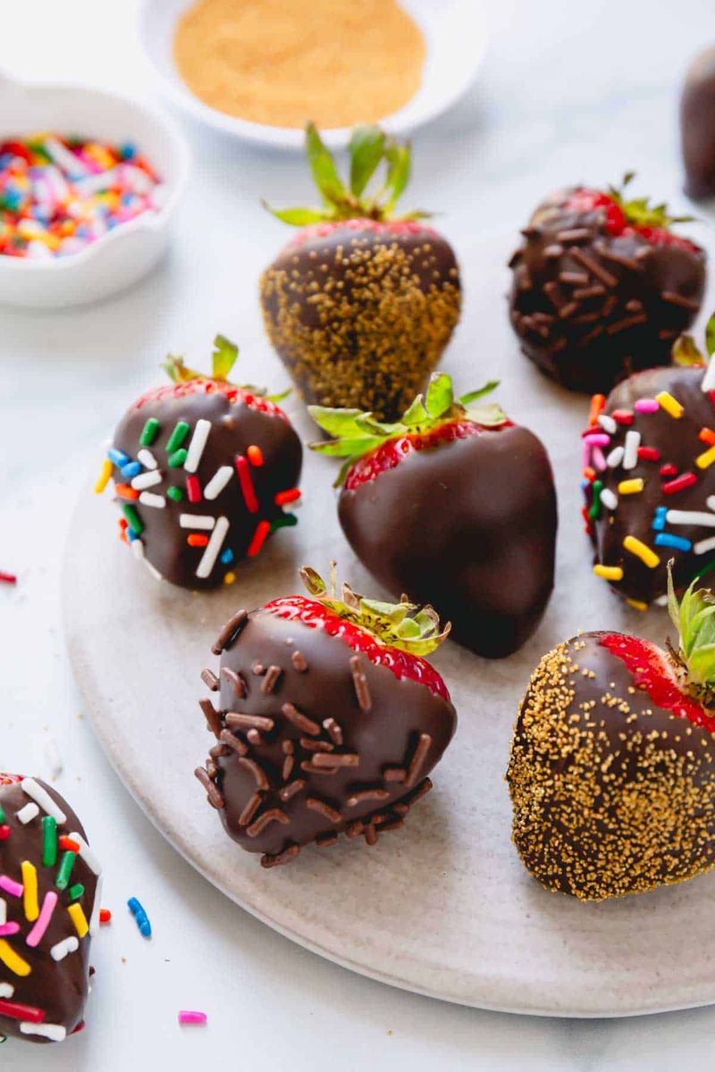Chocolate-Dipped Strawberries