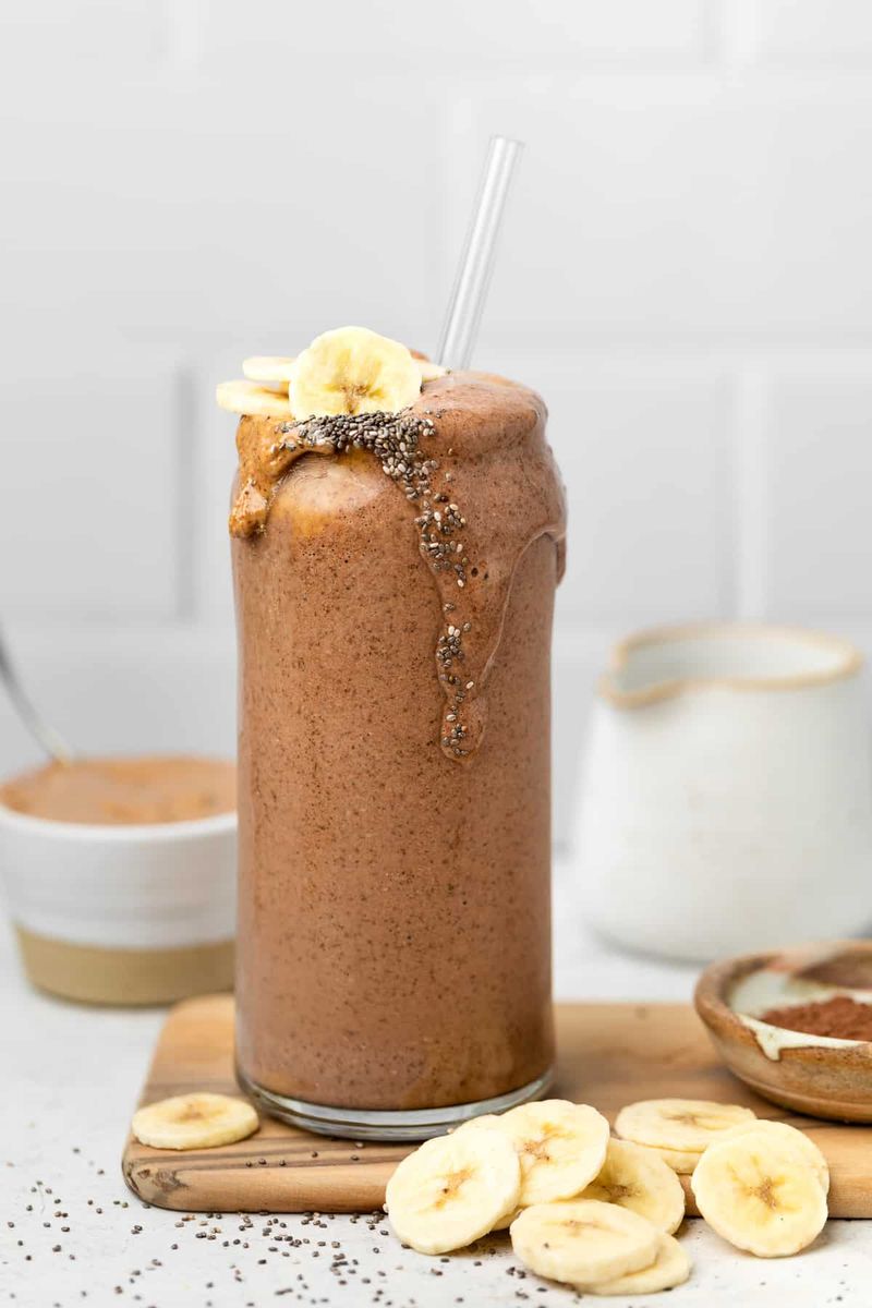 Mocha Coffee Protein Smoothie