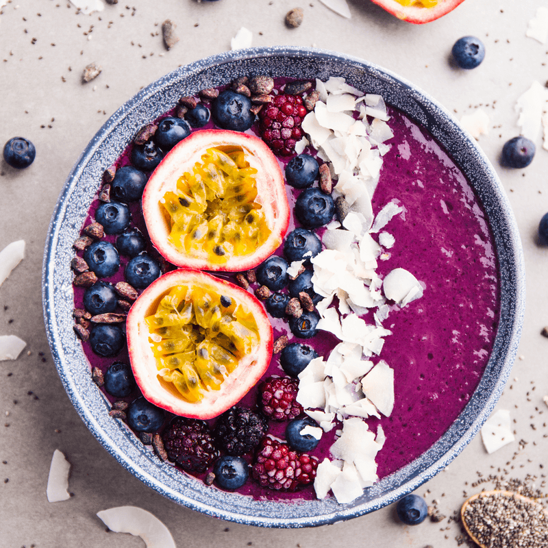 Berry-Almond Smoothie Bowl