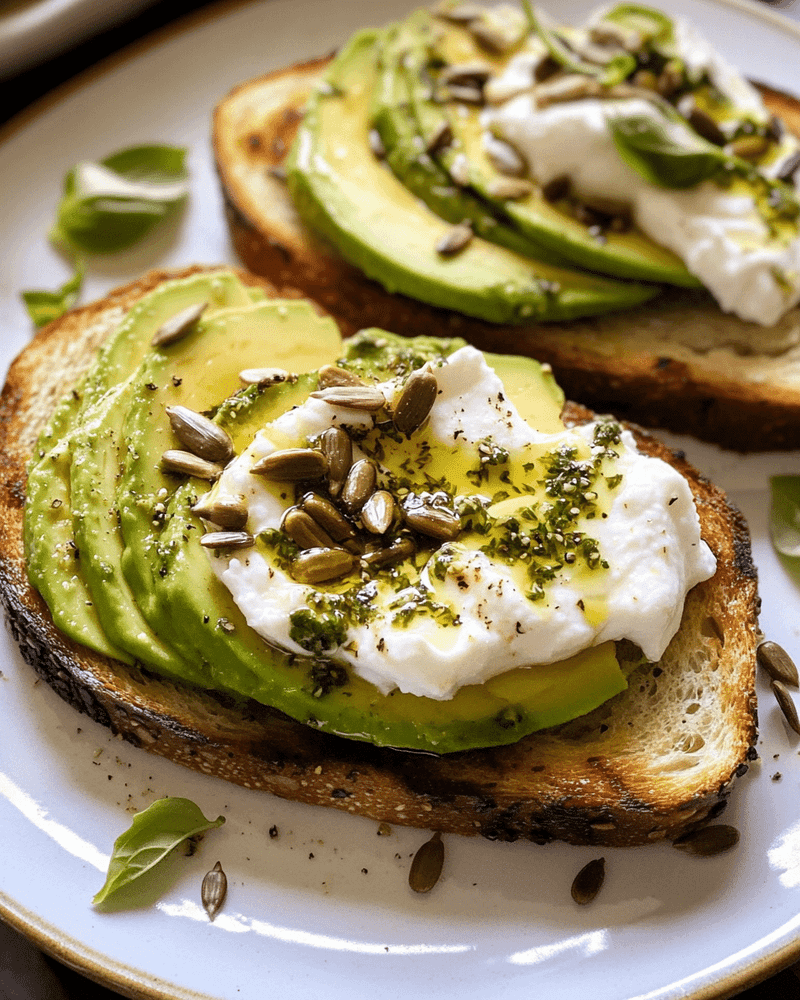 Avocado Toast with Burrata