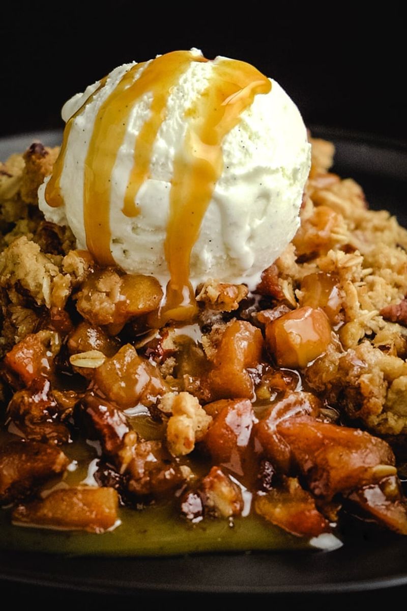 Caramel Apple Crisp Delight