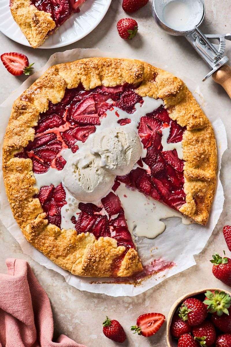 Strawberry Galette