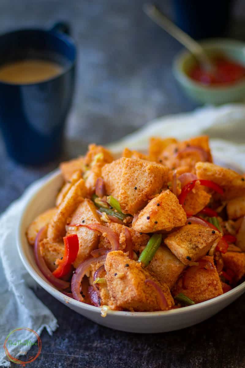 Breakfast Makeover: Masala Idli Stir-Fry