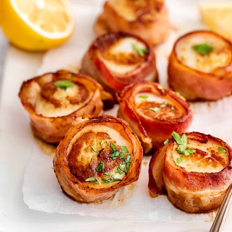 Bacon-Wrapped Scallops